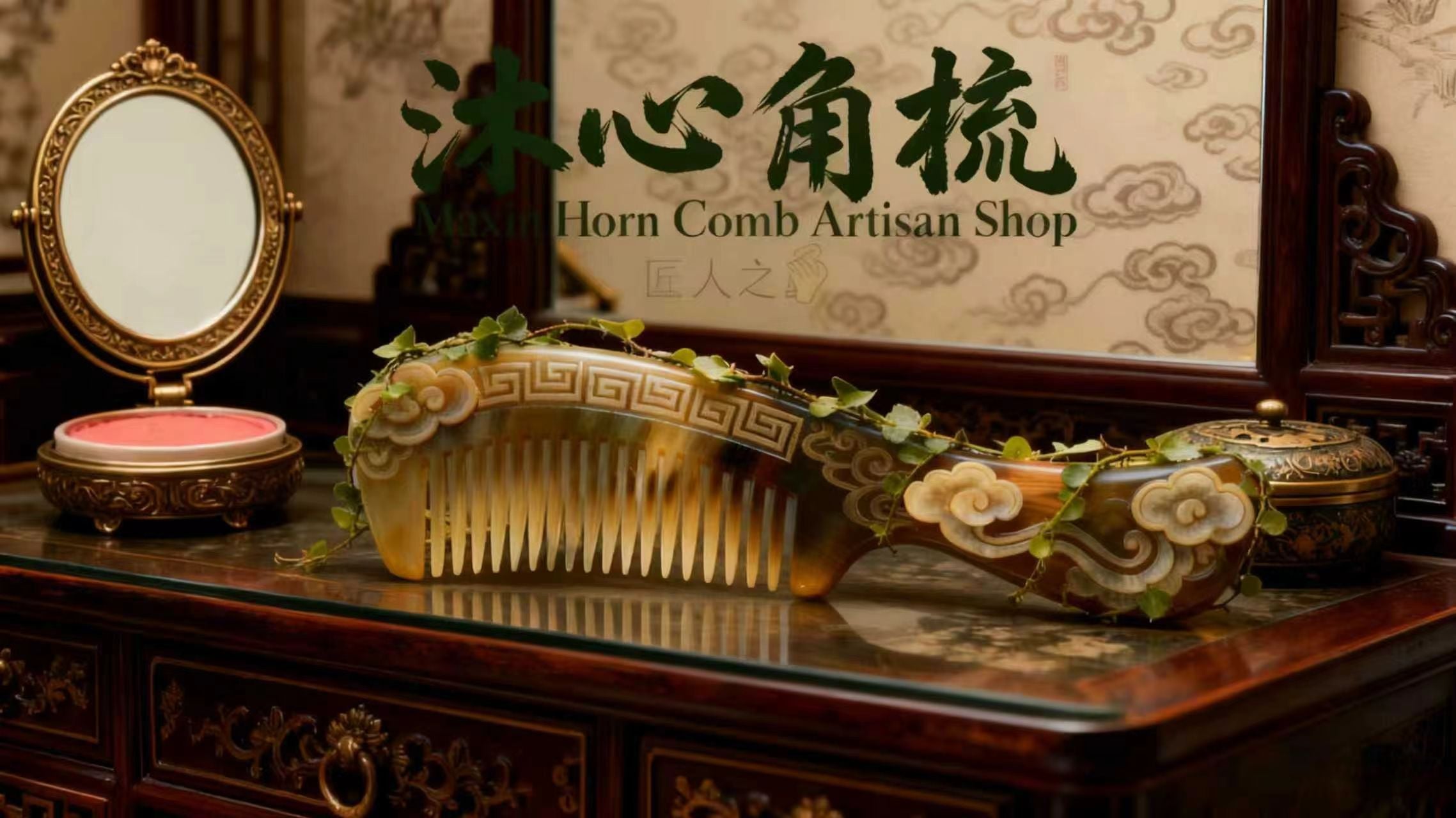 From a Jiangnan Workshop to the Dressing Table: The Story of a Handmade Horn Comb, an Intangible Cultural Heritage