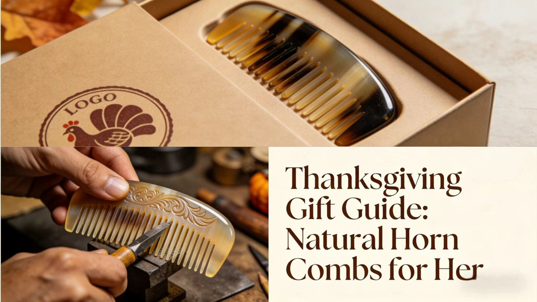 Thanksgiving Gift Guide: Natural Horn Comb – A Gentle Touch That Combs Straight to the Heart